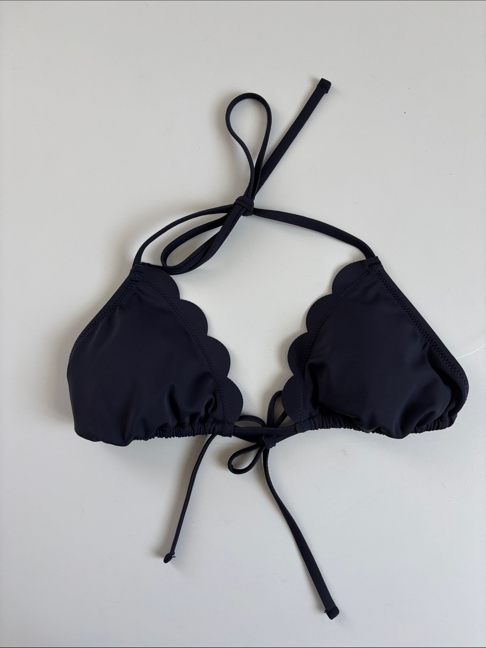 🆕 SHADE & SHORE | Scallop Edge Triangle Bikini Top
